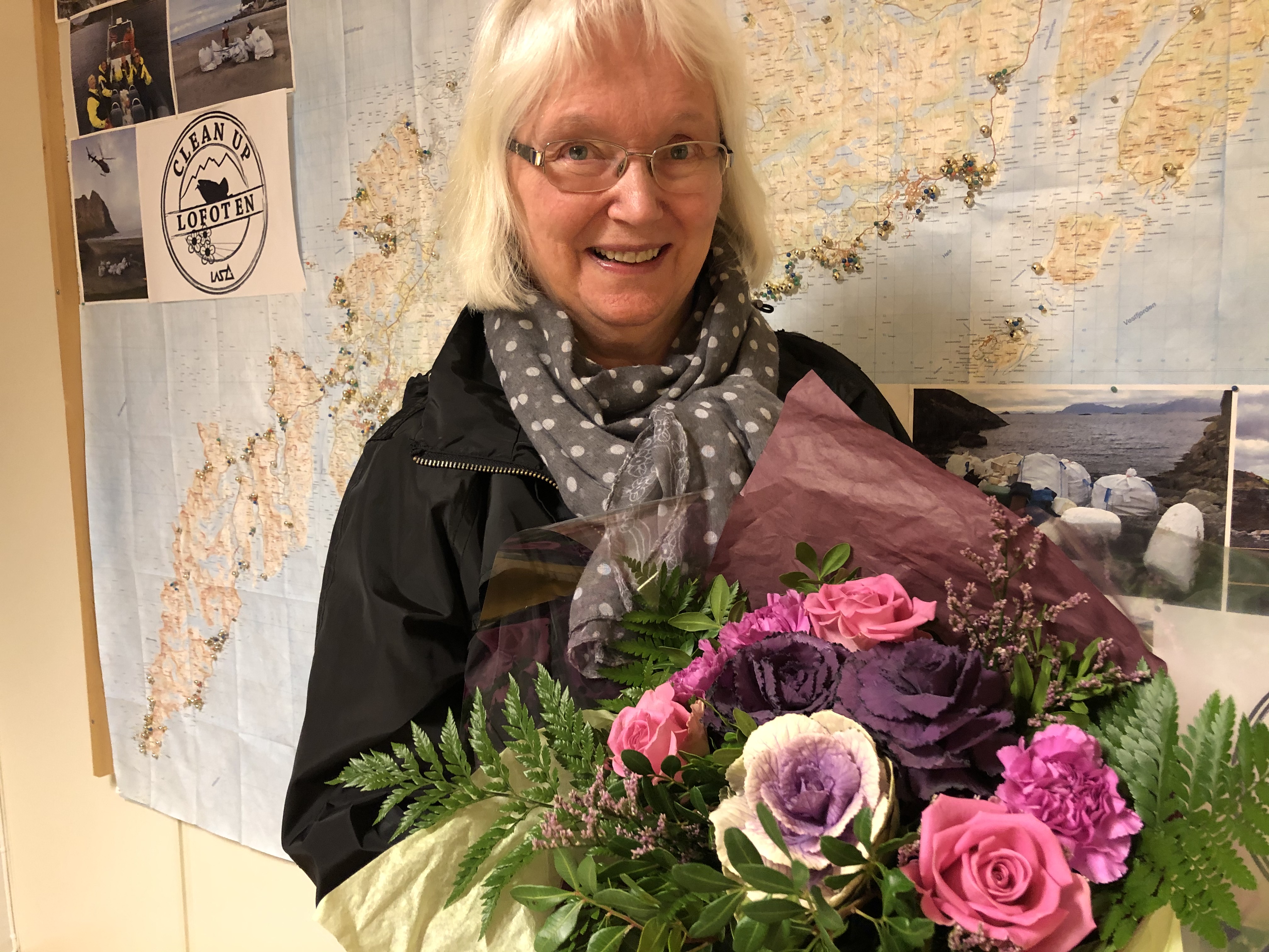Lillian vant på returkartonglotteriet! - LAS Lofoten