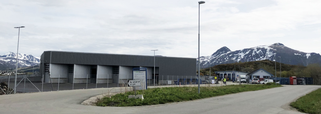 Leknes Miljøstasjon med nyhallen
