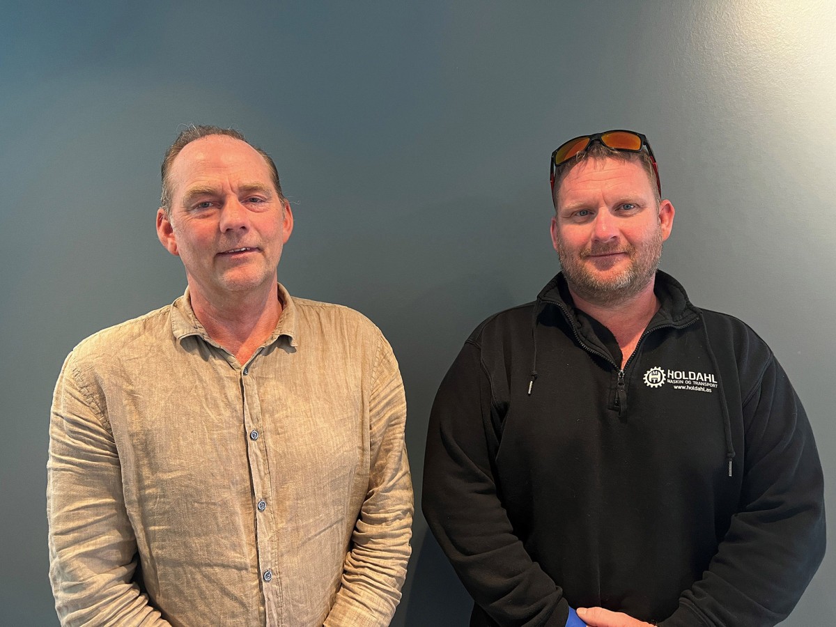 Holdahl Maskin og Transport AS vant anbudet på slam LAS Lofoten